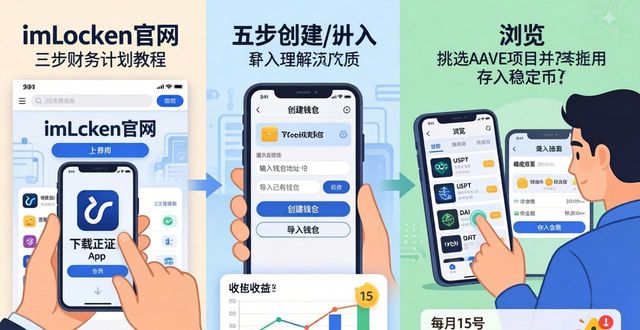 imToken官网三步搞定财务计划，新手必看